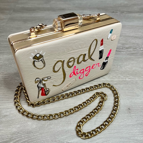 Handpainted statement Clutch